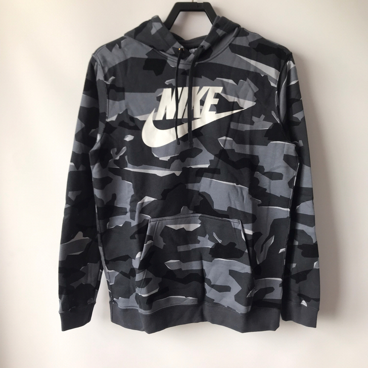Nike耐克AR2868男子迷彩连帽卫衣帽...
