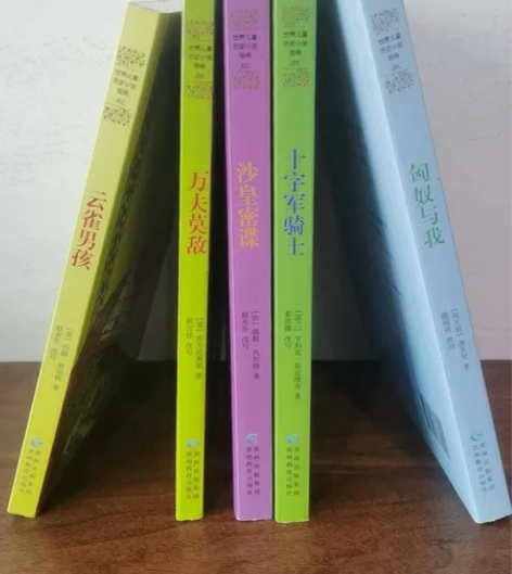 世界儿童历史小说经典一套5本。原价111元...