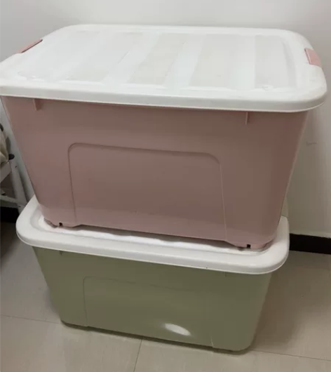 170L收纳箱塑料特大号 超大整理箱 摔不...