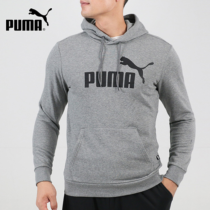 PUMA彪马男装2019秋季连帽休闲健身训...