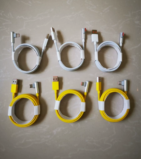 小米红米120W弯头数据线显示小数点适用小...