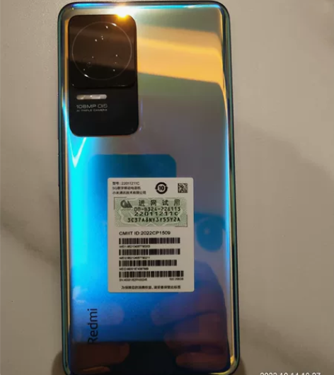 红米K50 PRO 刚买不久,家人送了新手...