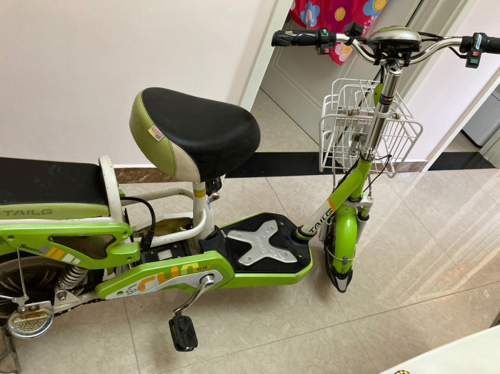 闲置台铃电动车，带USB充电口，还有防盗锁...