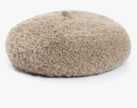 三福全新贝雷帽  均码 羊毛的，一次都没带...