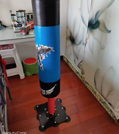 拳击训练器材，送两副手套，80元自提 感兴...