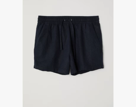 HM 女装裤子女休闲裤夏装新款纯色清凉宽松...