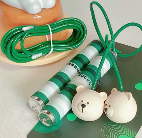 星巴克跳绳 全新，仅拆开查看了一下。 不议...