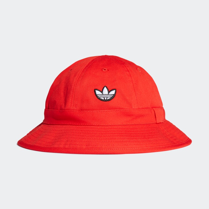 Adidas/阿迪达斯三叶草亮粉红荧光盆帽...