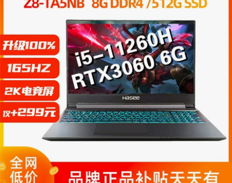 Hasee/神舟 战神 Z8-TA5NB ...