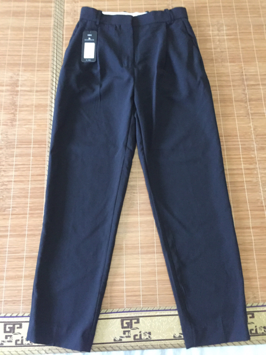 EDITION LIMIT 黑色直筒裤 高...