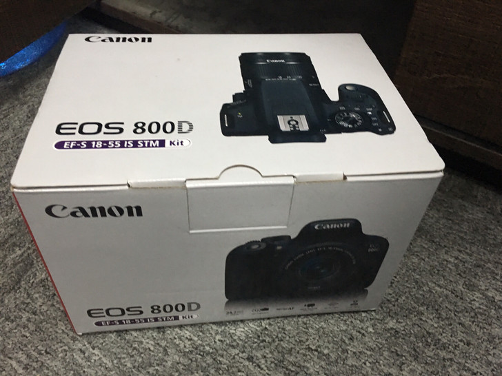 佳能EOS800D空盒