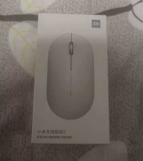 小米蓝牙无线鼠标2办公家用电脑台机笔记本适...