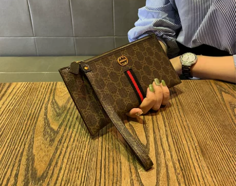 手包小包香港代购真皮长款钱包女手机包大钞位...