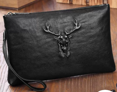 路易十三手拿包 手拿包小包包手机包真皮男士...