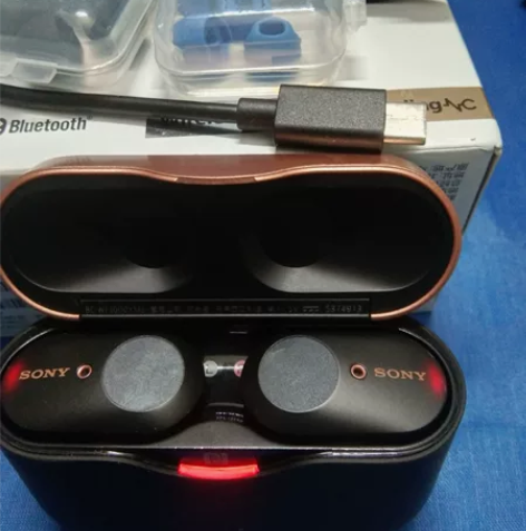 索尼wf-1000xm3蓝牙降噪耳机,箱说...