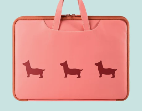 笔记本电脑包手提女可爱小清新好看的时尚适用...