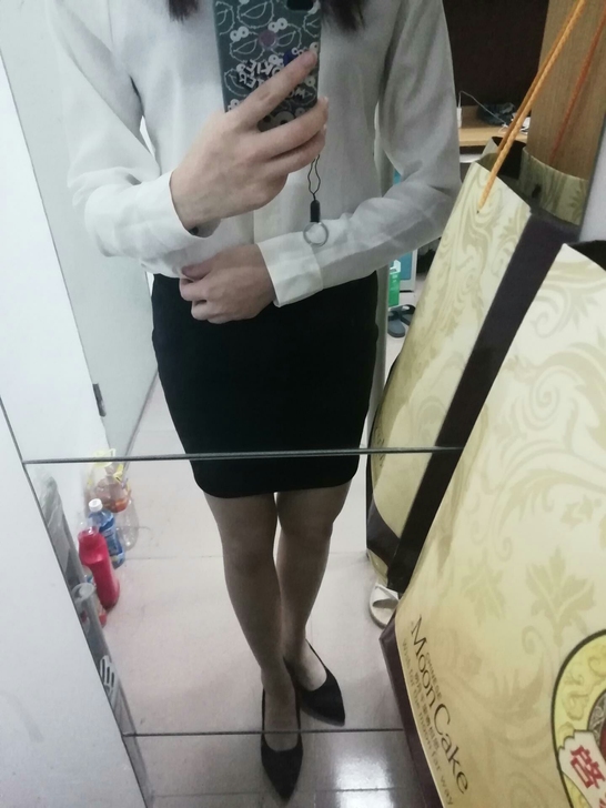 包臀裙半身裙黑色显瘦高腰弹力一步裙包臀短裙...