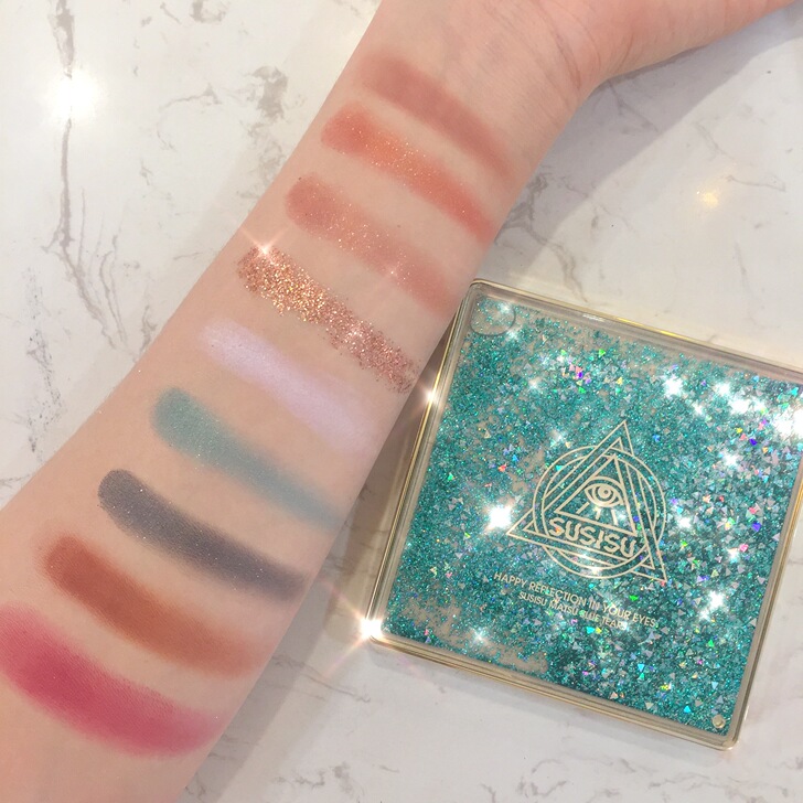 SUSISU苏西苏巴哈马的幻境流沙眼影盘哑...