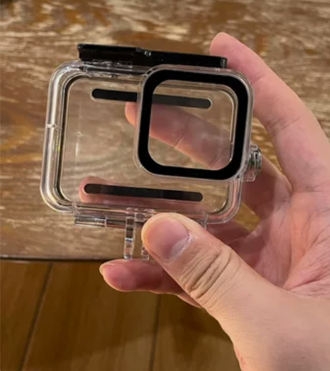 Gopro8防水保护壳 无瑕疵，只有轻微使...