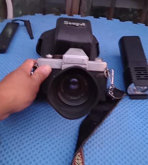 海鸥古董照像机，日本sunpak   CV...