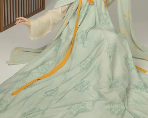 柒邑【忆长安】汉服女原创唐风齐胸衫裙复原款...