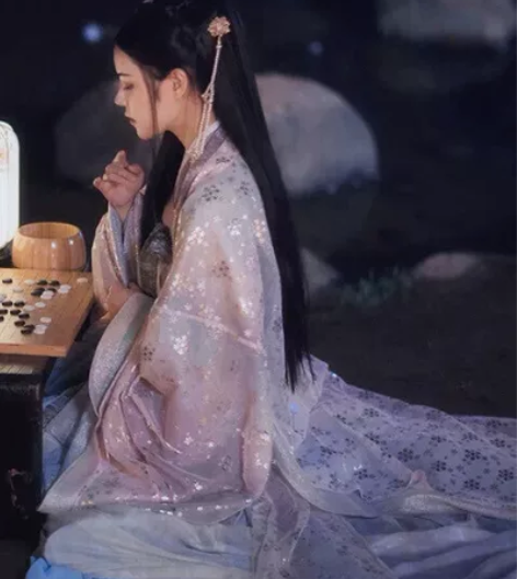 成都汉服出租/ 【司南阁 月出长歌】齐胸襦...
