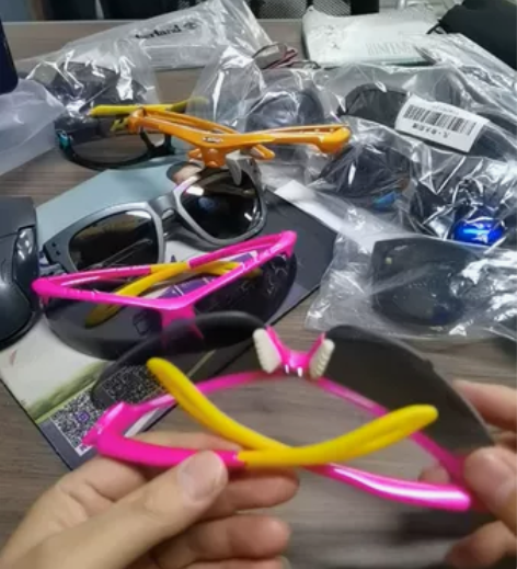 看视频就懂，捡漏吧防爆功能骑行户外跑步眼镜...