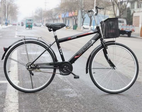 特价包邮免充气实心胎26寸自行车单车通勤轻...