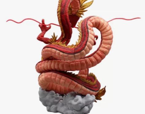 七龙珠 祖国版 红龙 手办模型摆件 高约3...