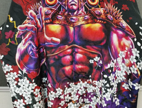 北斗神拳出口订单衬衫，布料绝对杠杠的，4X...