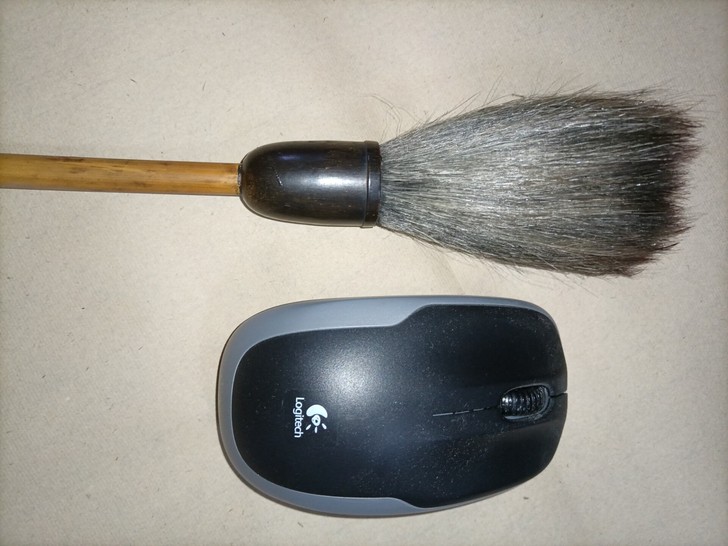 戴月轩湖笔店，羊鬓提笔，四号，出锋9厘米，...