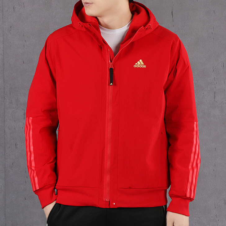 【年货价】Adidas阿迪达斯男士官网外套...