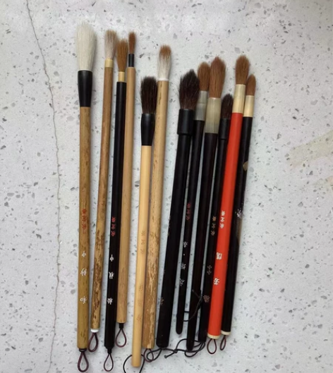 ！特价出！秋宏齋若隐扬州水彩笔毛笔狼毫竹漆...