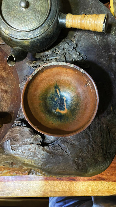 南北宋老建盏 柿红盏 兔毫盏 茶器特色柿红...