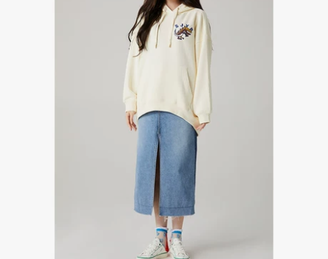 SJYP精选秋冬韩国进口女装小恐龙系列印花...