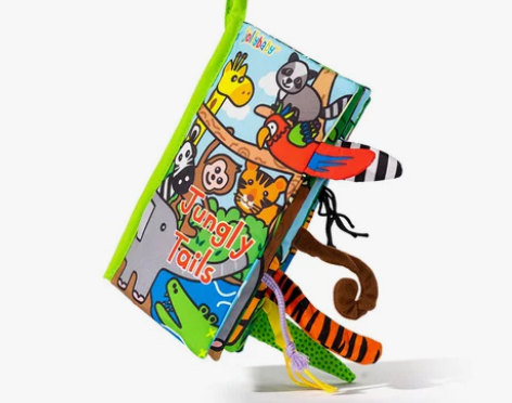 【礼遇价】布书早教婴儿撕不烂可啃咬立体尾巴...