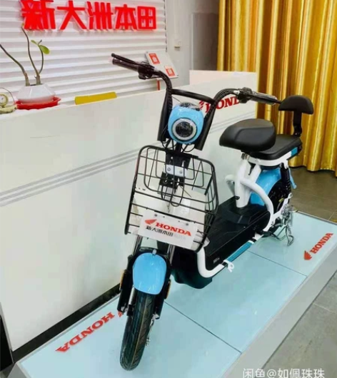 新大洲本田电动车48v，质量就冲本田这个品...