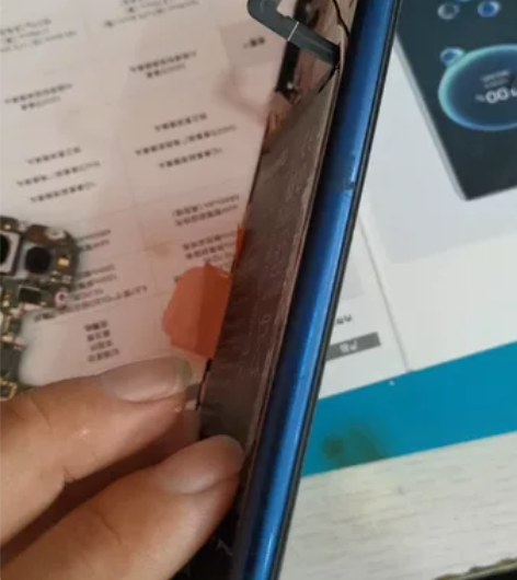 出售二手畅享20pro 5g手机屏幕坏后壳...