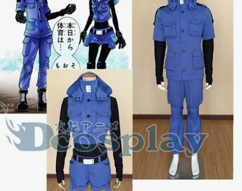 火花动漫  暗杀教室 潮田渚 服装男装 茅...