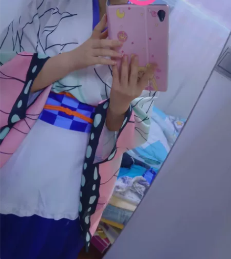 代友挂初兽猫家女仆蝴蝶忍cos全套 标价2...