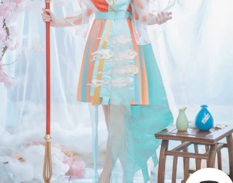 【次元依】现货王者荣耀手游瑶遇见神鹿cos...