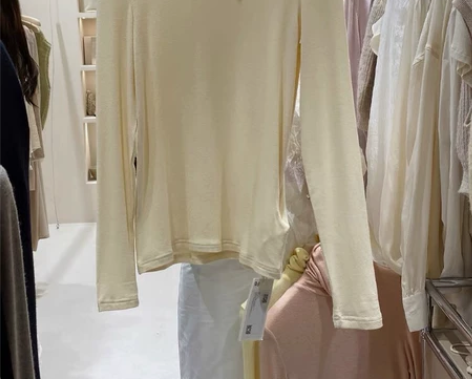 全新女式贴身打底衫高领莫代尔棉薄款 尺码:...