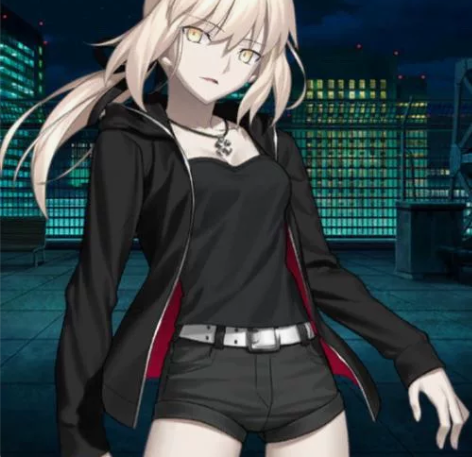 【现货】fate fgo 黑saber新宿...