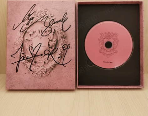 blackpink签名专辑迷你2辑bp周边...