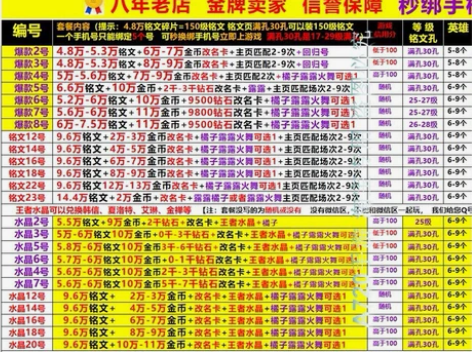 王者送荣耀账 号买号苹果ios安卓出售永久...