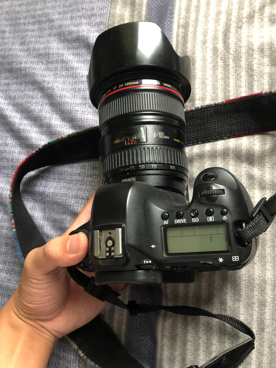 佳能6D全画幅专业相机，带24-105f4...