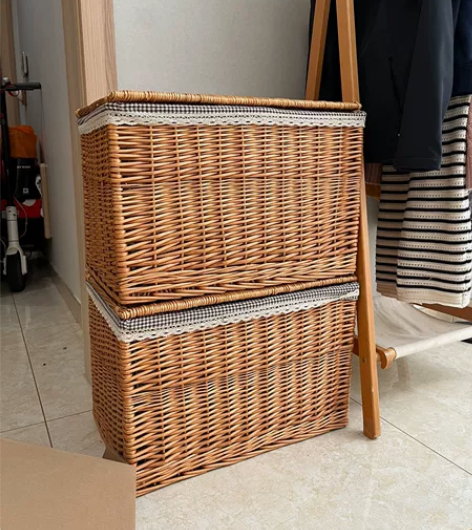 藤编收纳箱玩具箱1个 感兴趣的话点“我想要...