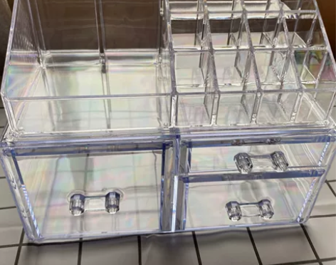 【清仓包邮】抽屉式亚克力透明化妆收纳盒梳妆...