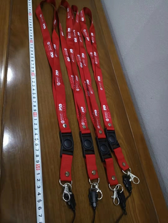 4根中国银行纪念挂绳 2012年中行纪念品