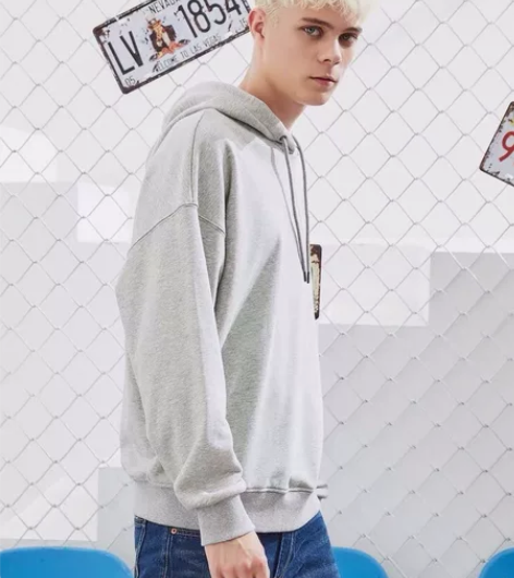 XL｛全新｝美特斯邦威纯色男士卫衣XL（1...